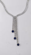 925 Silver Blue Drop Grace necklace