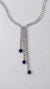 925 Silver Blue Drop Grace necklace