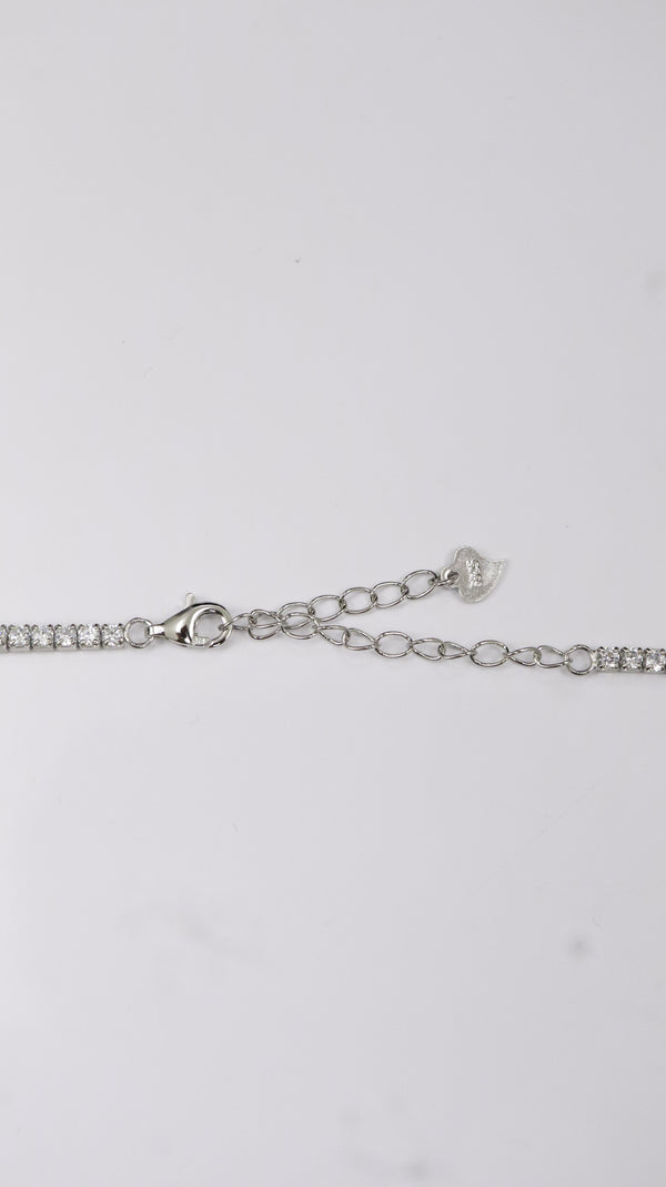 925 Silver Blue Drop Grace necklace