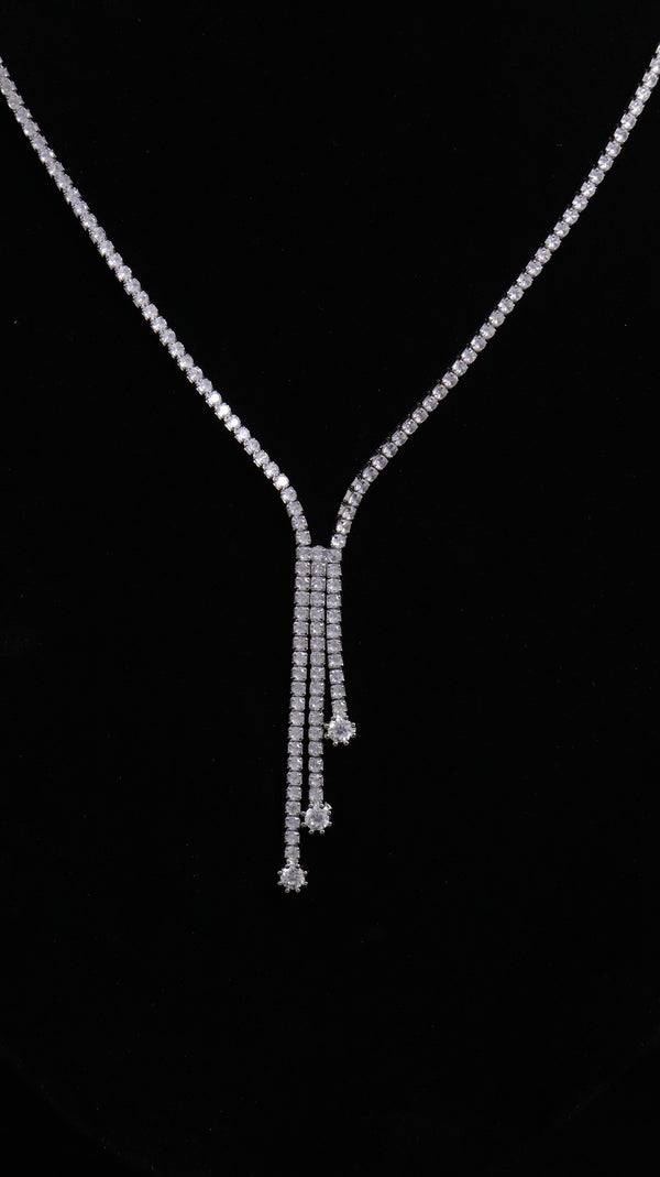 925 Silver Triple Drop Sparkle