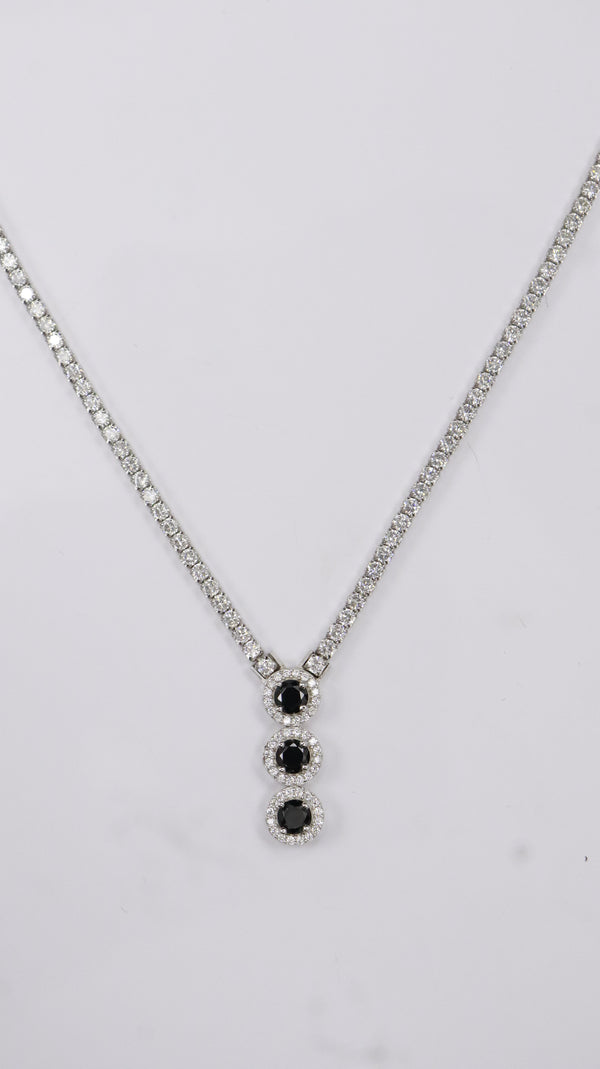 925 Silver Midnight Grace Pendant