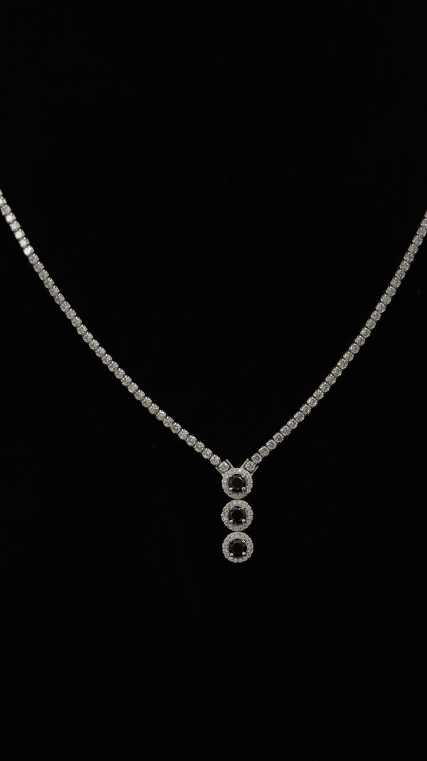 925 Silver Midnight Grace Pendant