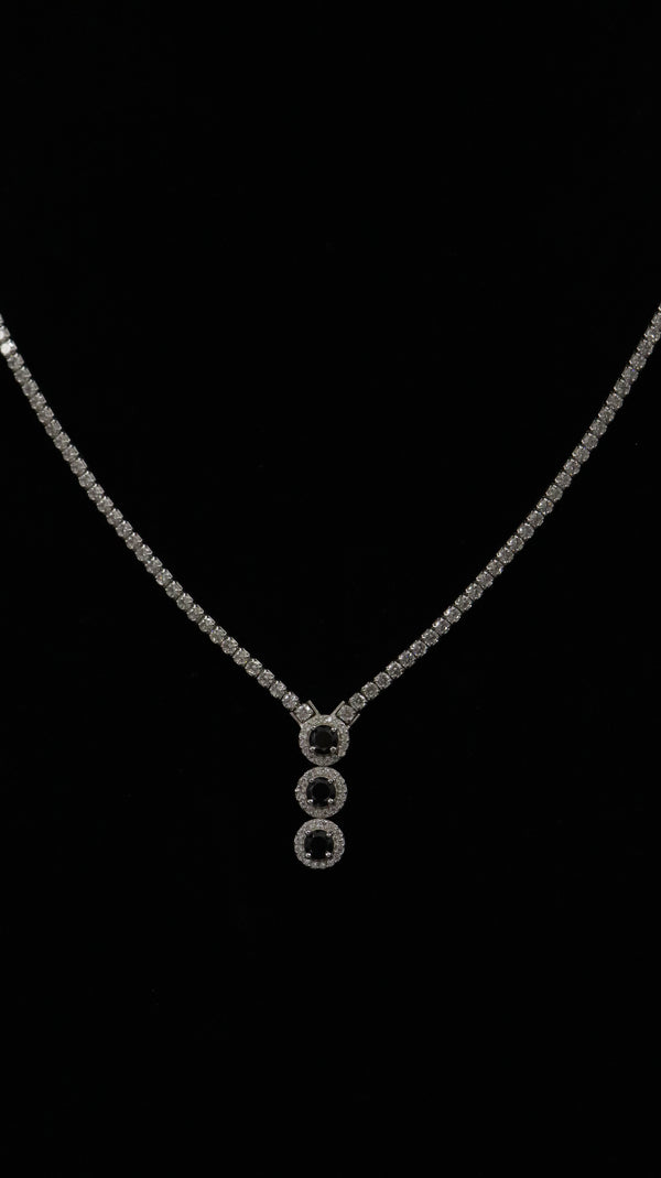 925 Silver Midnight Grace Pendant