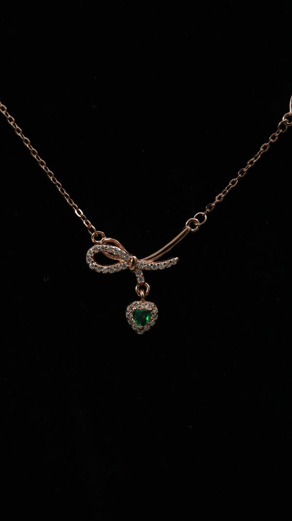 925 Silver Heart Promise Set