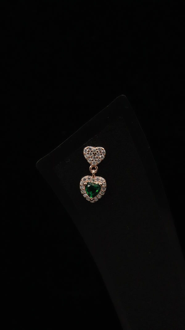 925 Silver Heart Promise Set