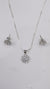 925 Silver Snow Glow Set