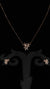 925 Silver Rose Bloom Set