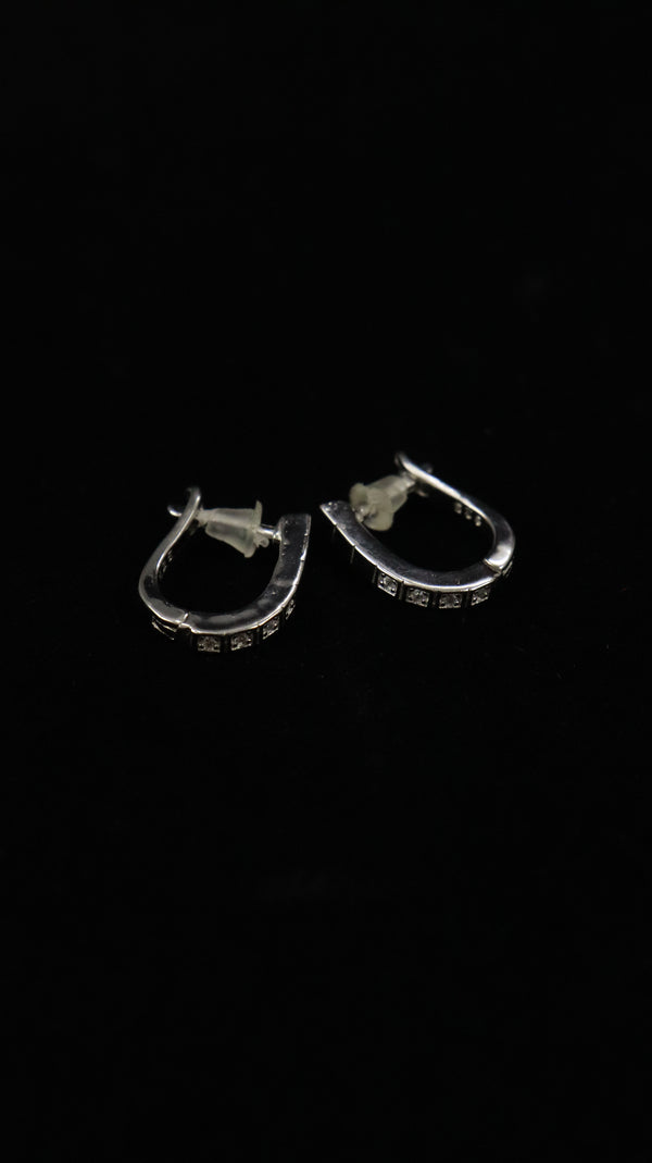 Everyday Silver Huggy Earrings