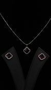 925 Silver Ruby Glow Set