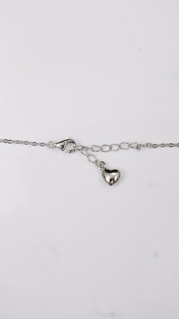 925 Silver Soft Square Sparkle Set