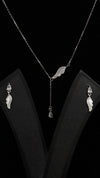 925 Silver Angel Wing Drop Set