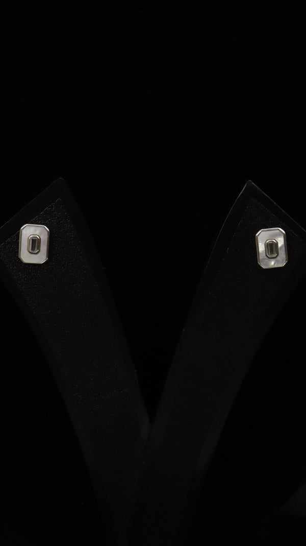 925 Silver Pearl Frame Set