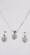 925 Silver Leaf Grace Set