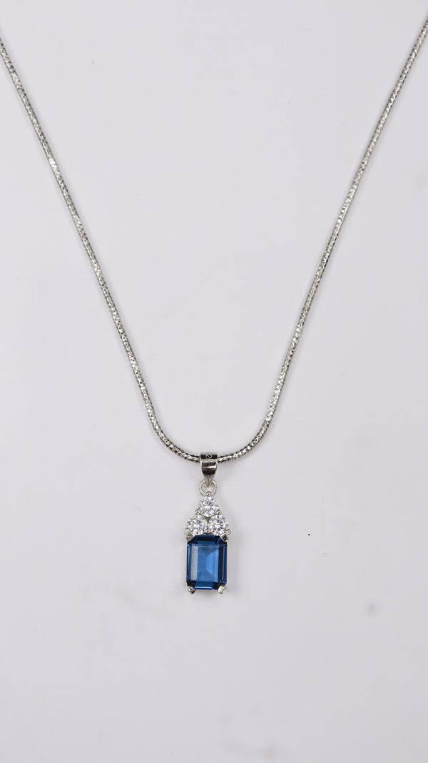 925 Silver Blue Grace Set