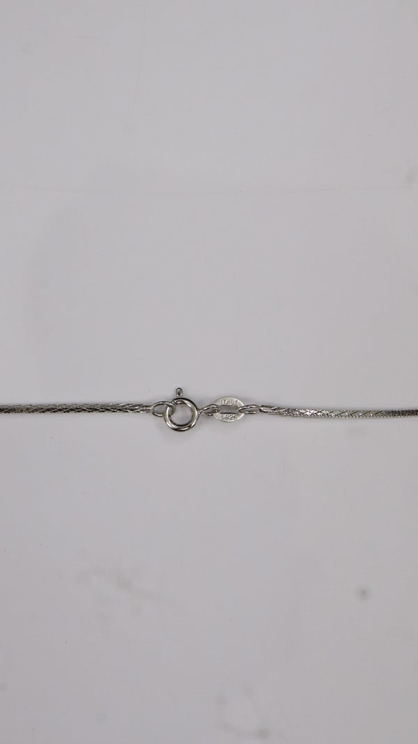 925 Silver Pearl Circle Set