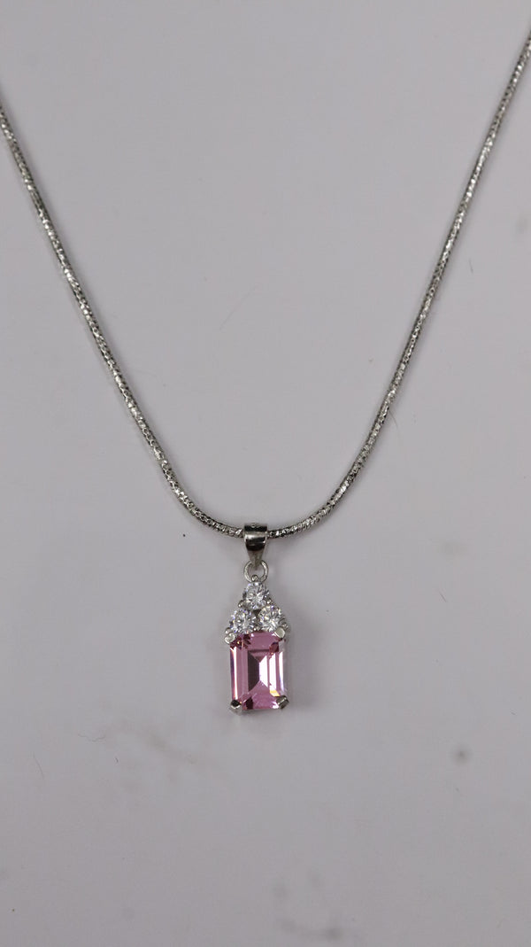 925 Silver Pink Grace Set