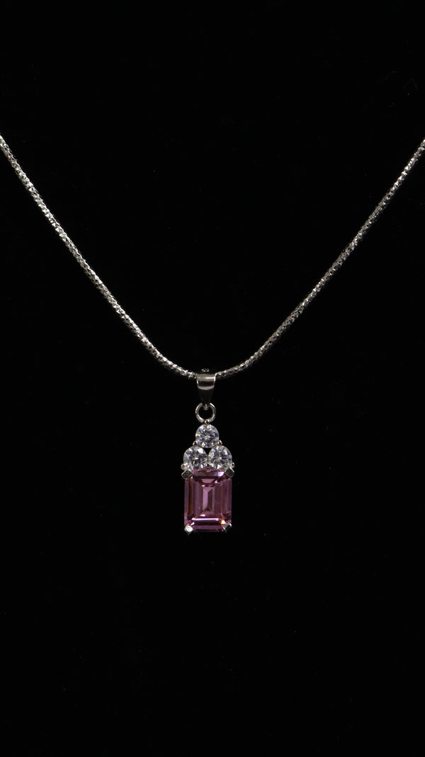 925 Silver Pink Grace Set