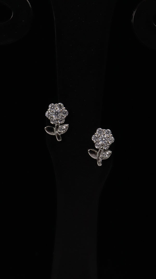 925 Silver Bloom Spark Set