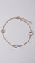 92.5 Sterling Silver Pastel Orbit Bracelet [Rose Gold]