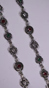 (Pair) Rangrez Silver Oxidised Anklet