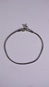 (Pair) Arka Oxidised Silver Anklet