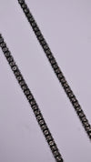 (Pair) Anant Silver Oxidised Anklet