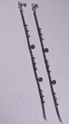 (Pair) Varnika Silver Oxidised Anklet