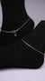 (Pair) Tara Ghunghru Silver Oxidised Anklet