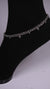 (Pair) Reet Silver Oxidised Anklet