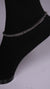 (Pair) Anant Silver Oxidised Anklet