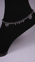 (Pair) Saaz Silver Oxidised Anklet
