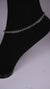 (Pair) Leher Silver Oxidised Anklet