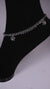 (Pair) Saanjh Silver Oxidised Anklet