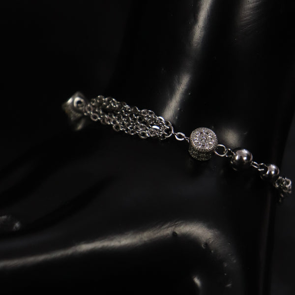 Silver Rain Bracelet