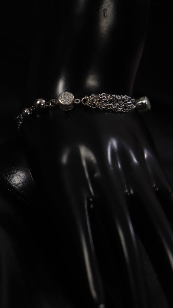 Silver Rain Bracelet