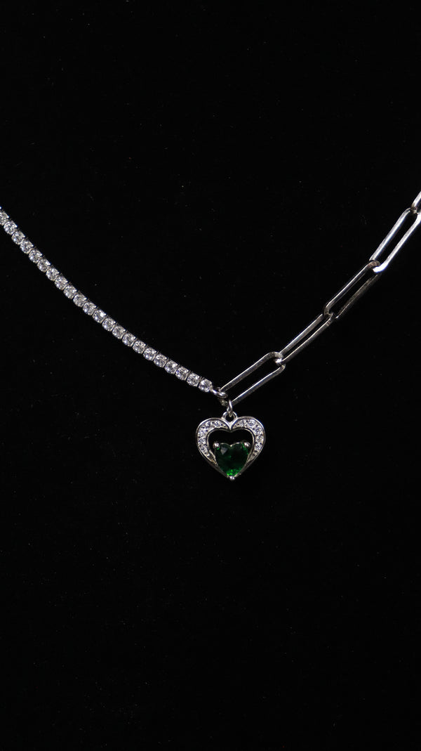 Heart of Emerald Pendant
