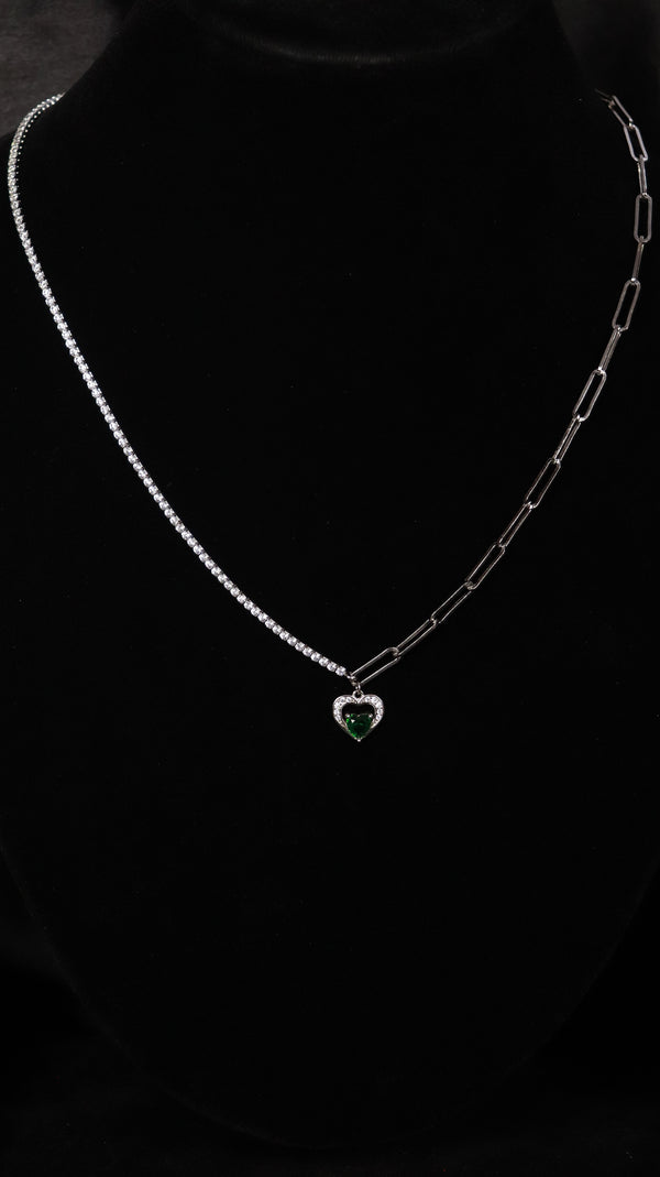 Heart of Emerald Pendant
