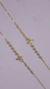 (Pair) Forever Bloom Anklets - Gold