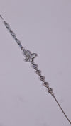 (Pair) Forever Bloom Anklets - Silver