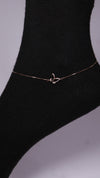 (Pair) Moonwing Silver Anklet