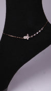 (Pair) Forever Bloom Anklets - Rose gold