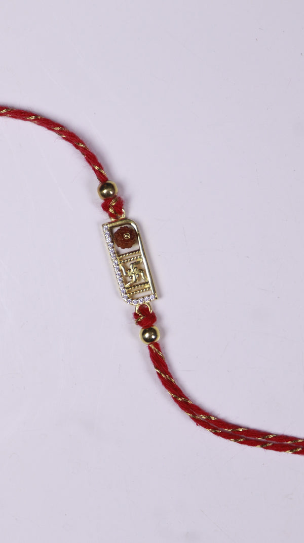 Silver Shubh Rudra Rakhi