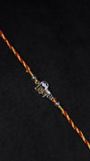 Shiv Aaradhya Silver Rakhi