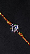 Navrang Om Silver Rakhi