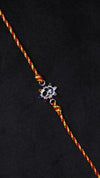 Navrang Om Silver Rakhi