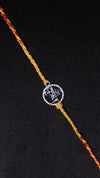 Shree Krishna Silver Rakhi