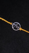 Shree Krishna Silver Rakhi