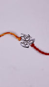 Radhe Radhe Silver Rakhi