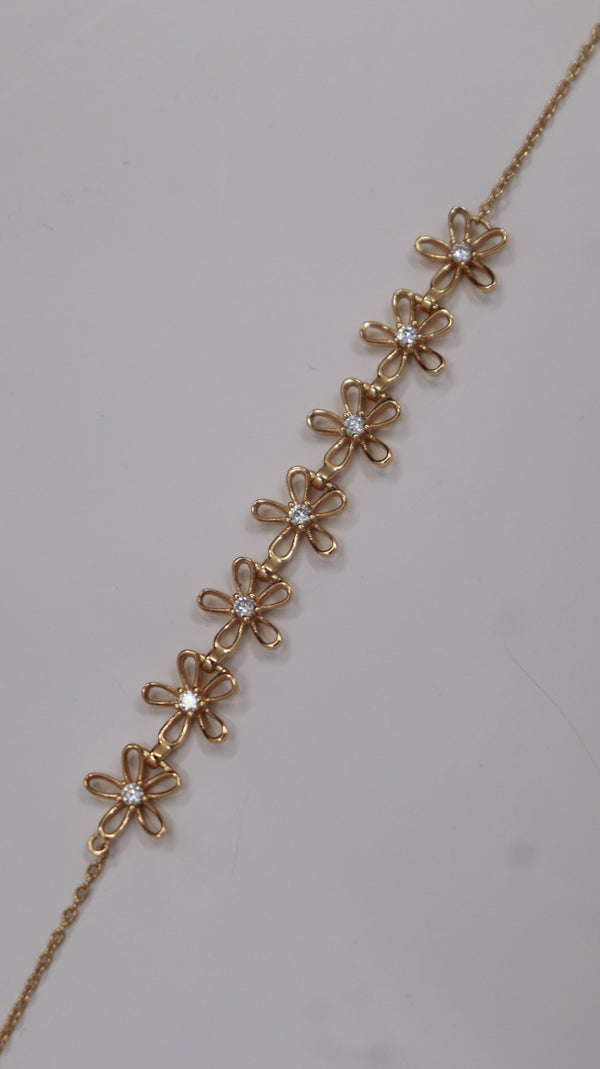Petal Charm Bracelet
