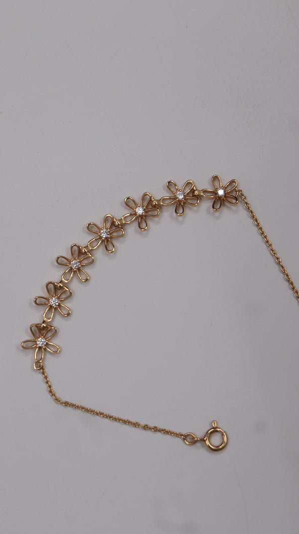Petal Charm Bracelet
